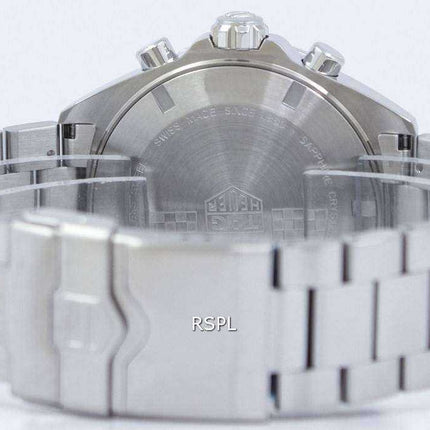 Orologio da taschino da uomo con quadrante tachimetrico al quarzo tachimetro Chronograph CAZ1011.BA0842 di Tag Heuer