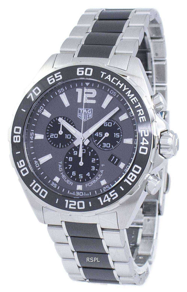 Orologio da uomo TAG Heuer Carrera Formula 1 con cronografo al quarzo CAZ1011.BA0843