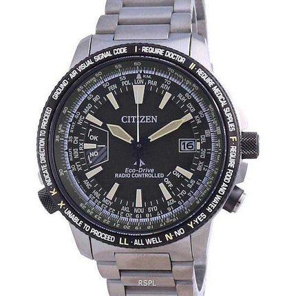 Citizen Promaster Radio Controlled Eco-Drive Titanium CB0206-86X 200M Orologio da uomo subacqueo