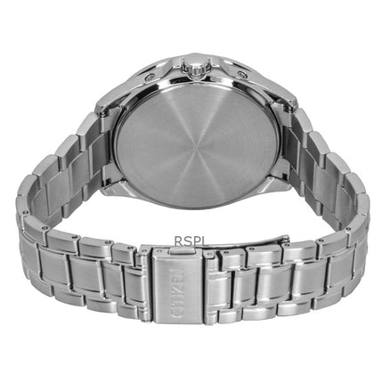 Orologio da uomo Citizen Eco-Drive Radiocontrollato in acciaio inossidabile con quadrante nero CB0250-84E 100M