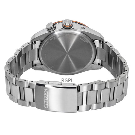 Orologio da uomo Citizen Attesa ACT Line Super Titanium quadrante blu Eco-Drive CB0287-68L 100M
