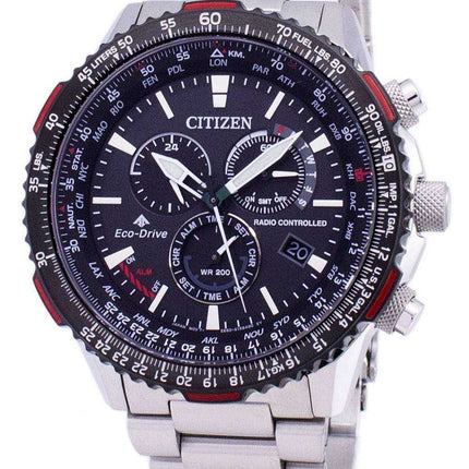 Orologio da uomo Citizen Promaster Eco-Drive Radio Controlled 200M CB5001-57E cronografo