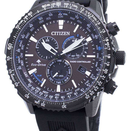Orologio da uomo 200M radiocontrollato Citizen Eco-Drive CB5005-13X