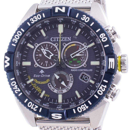 Orologio da uomo Citizen Promaster Navihawk Blue Angels Eco-Drive CB5848-57L 200M