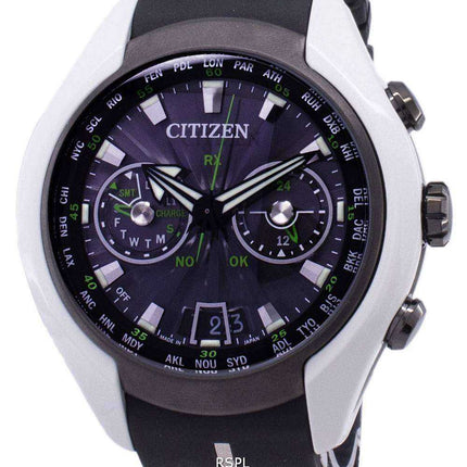 Citizen Eco-Drive CC1064-01E Satellite Wave Japan Made Analog 200M Orologio da uomo