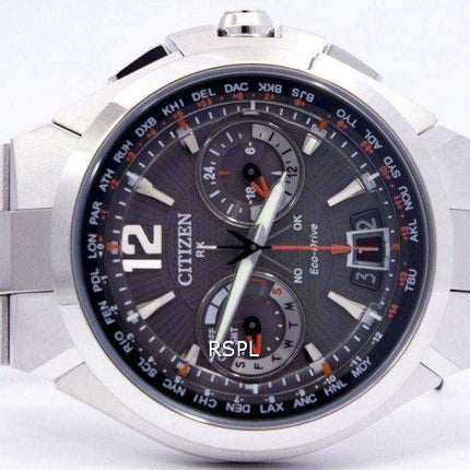Orologio da uomo Attesa Satellite Wave Air 100M CC1091-50E Citizen Eco-Drive