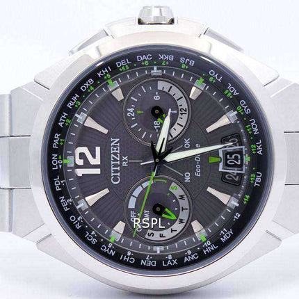 Orologio da uomo Attesa Satellite Wave Air 100M CC1091-50F Citizen Eco-Drive