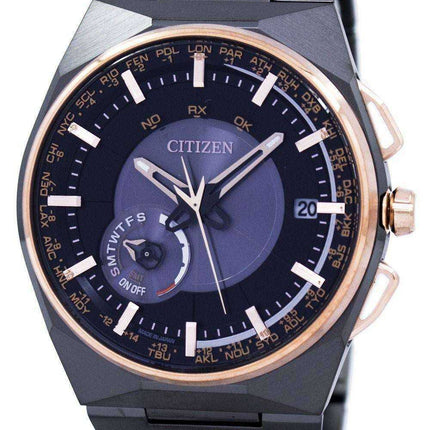 Citizen Eco-Drive Satellite Wave Calendario perpetuo Giappone Made CC2004-59E Orologio da uomo
