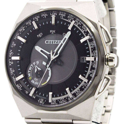 Orologio da uomo Citizen Eco-Drive F100 Satellite Wave Air GPS World Time CC2006-53E
