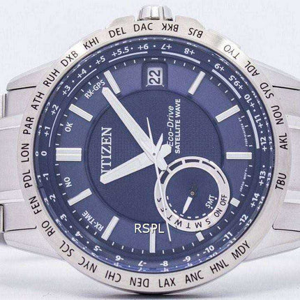 Orologio da uomo Citizen Eco-Drive Satellite Wave World Time GPS CC3000-89L