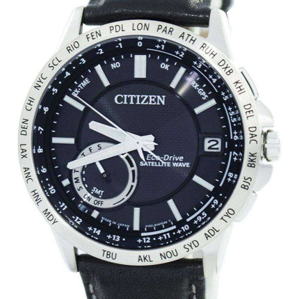 Citizen Eco-Drive Satellite Wave World Time Orologio giapponese Made CC3001-01E