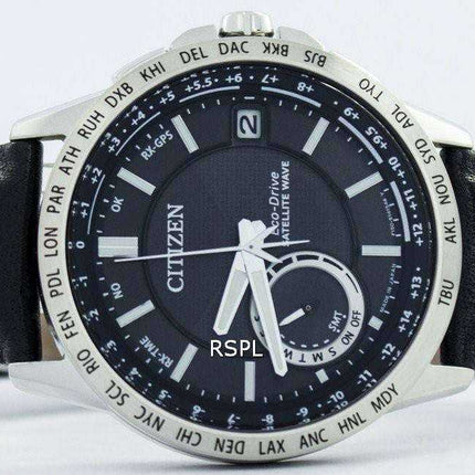 Citizen Eco-Drive Satellite Wave World Time Orologio giapponese Made CC3001-01E