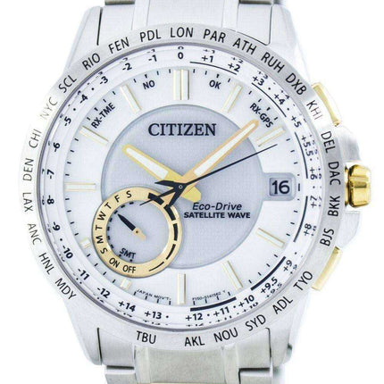 Orologio da uomo Citizen Eco-Drive Satellite Wave GPS World Time CC3004-53A