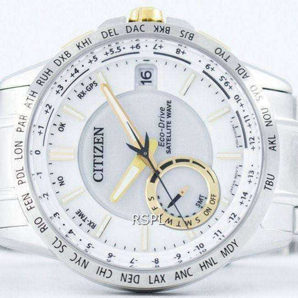 Orologio da uomo Citizen Eco-Drive Satellite Wave GPS World Time CC3004-53A
