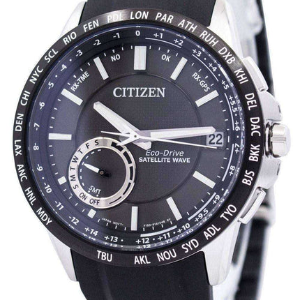 Orologio da uomo Citizen Eco-Drive Satellite Wave World Time GPS CC3005-00E