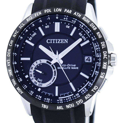 Orologio da uomo Citizen Eco-Drive Satellite Wave GPS World Time Power Reserve CC3005-18E