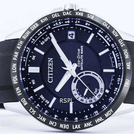 Orologio da uomo Citizen Eco-Drive Satellite Wave GPS World Time Power Reserve CC3005-18E