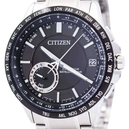 Orologio da uomo Citizen Eco-Drive Satellite Wave World Time GPS CC3005-85E