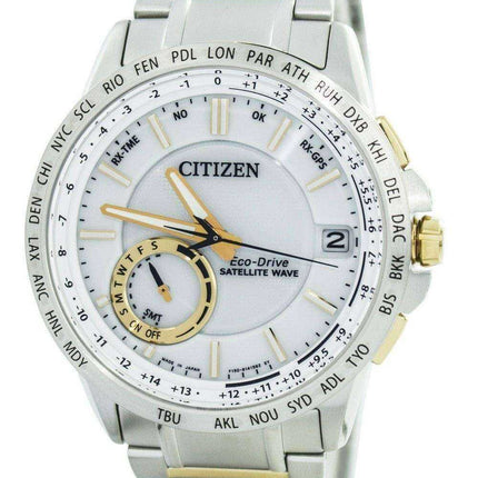 Citizen Eco-Drive Satellite Wave World Time Orologio giapponese Made CC3006-58A
