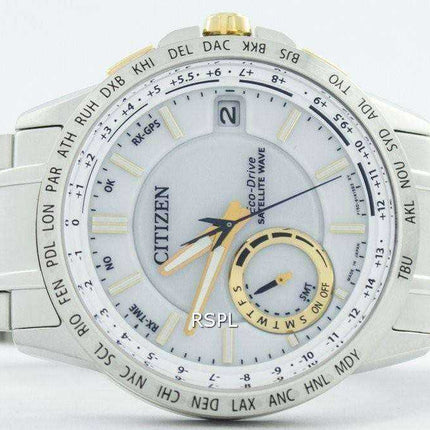 Citizen Eco-Drive Satellite Wave World Time Orologio giapponese Made CC3006-58A