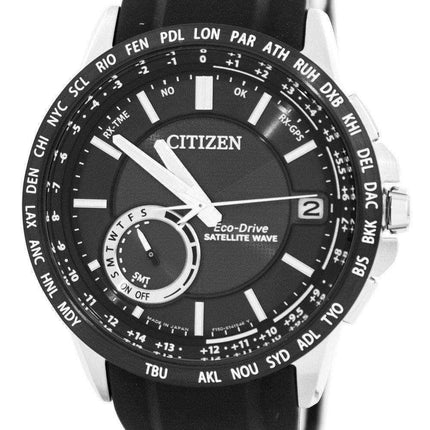Citizen Eco-Drive Satellite Wave World Time Orologio giapponese Made CC3007-04E