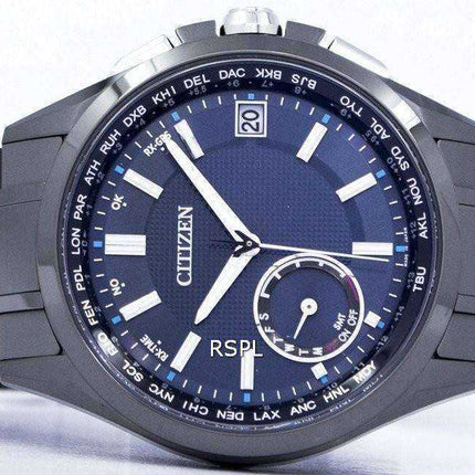 Citizen Attesa Eco-Drive Satellite Wave Calendario perpetuo Giappone Made GPS CC3015-57L Orologio da uomo