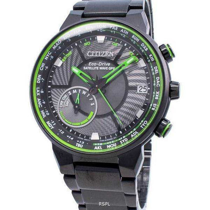 Orologio da uomo Citizen Eco-Drive Satellite Wave GPS CC3075-80E World Time
