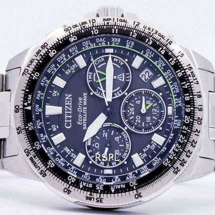 Orologio da uomo Citizen Eco-Drive Satellite Wave Promaster Navihawk GPS CC9030-51E