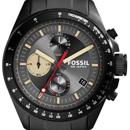Orologio da uomo Fossil Decker Chronograph Black IP CH2942