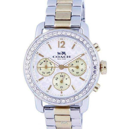 Orologio da donna Coach Legacy Sport analogico quadrante argento al quarzo CO14502372.G