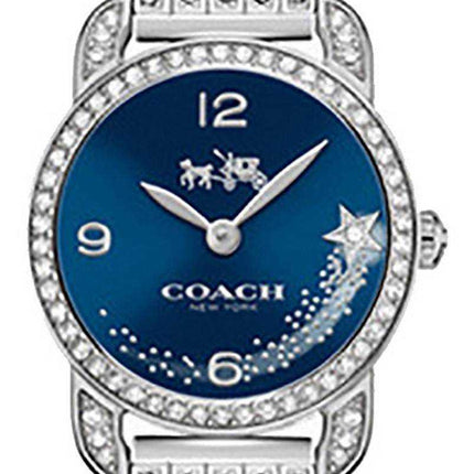 Orologio da donna Coach Delancey quadrante blu cristallo accenti quarzo 14502669