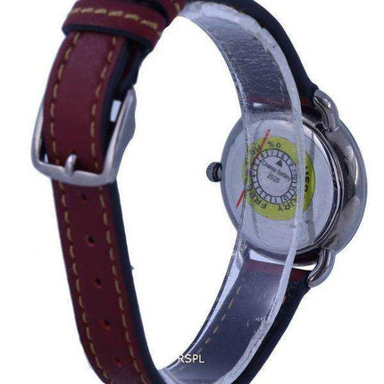 Orologio da donna Coach Delancey analogico in pelle quadrante nero al quarzo CO14502792.G