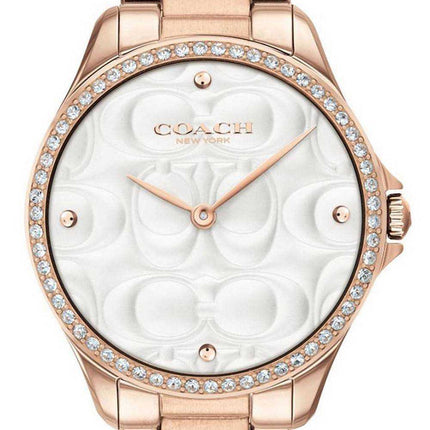 Orologio da donna al quarzo con accenti di cristallo sportivo moderno Coach Astor 14503072