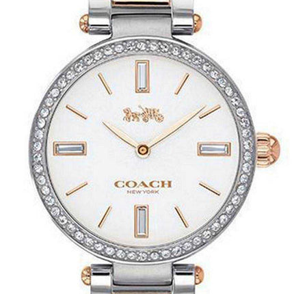 Coach Park Crystal Accents Orologio da donna bicolore al quarzo in acciaio inossidabile 14503101