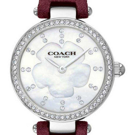 Orologio da donna Coach Park con accenti di cristallo in pelle 14503102