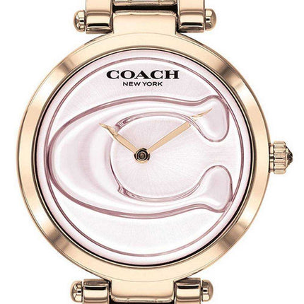 Coach Park Signature C Garofano Rose Dial Quartz 14503234 Orologio da donna