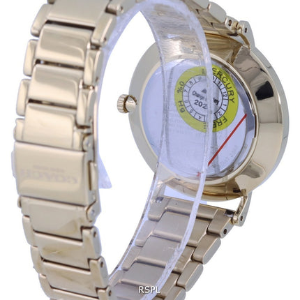 Orologio da donna Coach Perry quadrante argento tono oro in acciaio inossidabile al quarzo 14503345