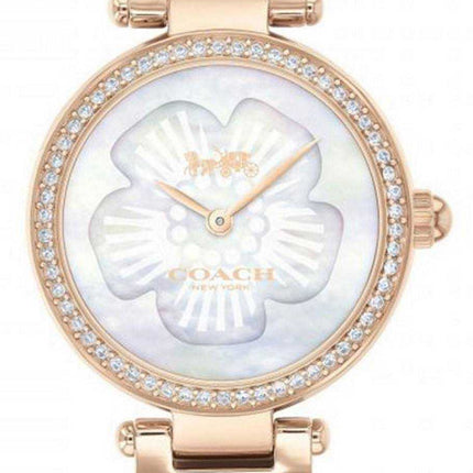 Orologio da donna al quarzo 14503511 in acciaio inossidabile con accenti di cristallo di Coach Park