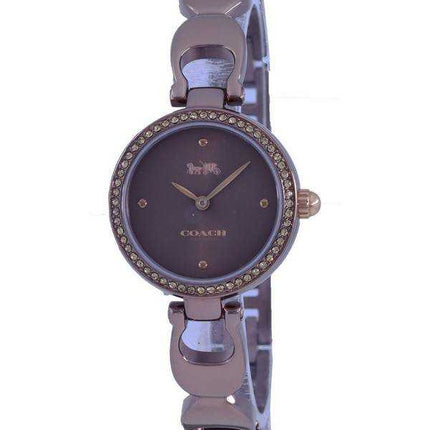Coach Park Crystal Accenti in acciaio inossidabile al quarzo 14503563 Orologio da donna