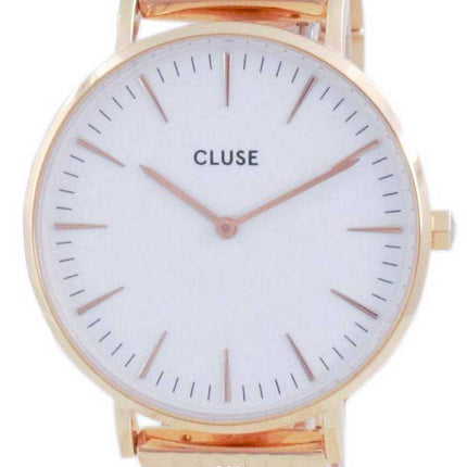Cluse La Boheme Orologio da donna al quarzo in acciaio inossidabile tono oro rosa CW0101201024