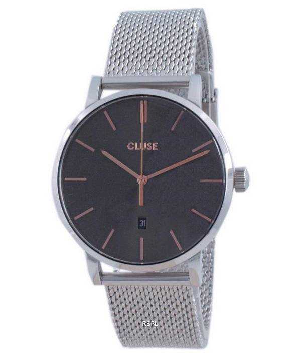 Orologio da donna Cluse Aravis quadrante grigio in acciaio inossidabile al quarzo CW0101501003