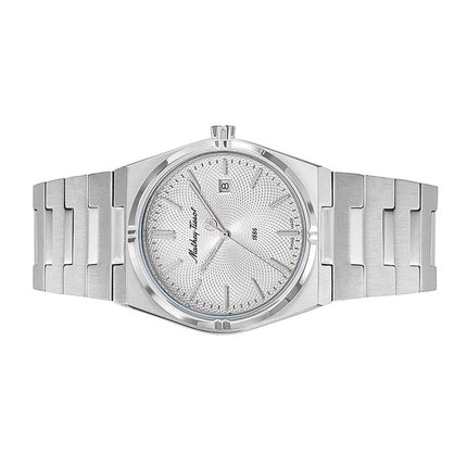 Orologio da donna Mathey-Tissot Zeus in acciaio inossidabile con quadrante argentato al quarzo D118AS