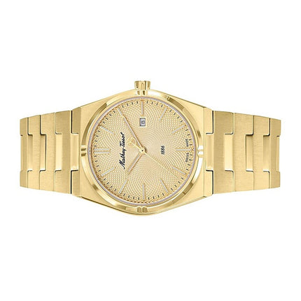 Orologio da donna Mathey-Tissot Zeus in acciaio inossidabile color oro con quadrante champagne al quarzo D118PDI