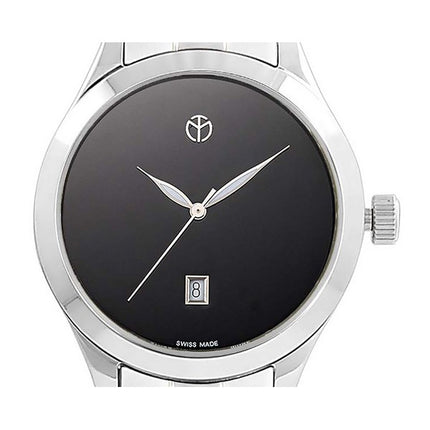 Orologio da donna Mathey-Tissot Urban Metal quadrante nero al quarzo D411MNM