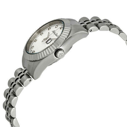 Orologio da donna Mathey-Tissot Mathy III in acciaio inossidabile con quadrante argentato al quarzo D810AI