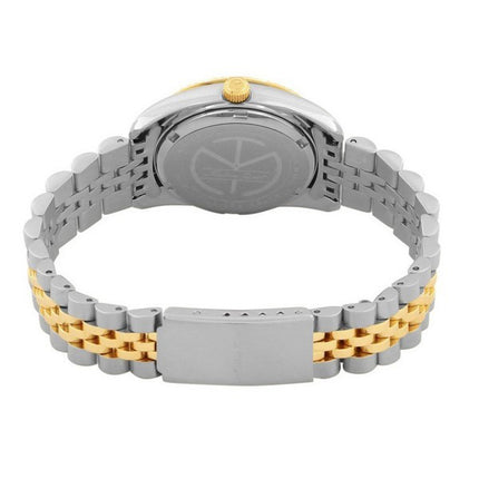 Orologio da donna Mathey-Tissot Mathy III bicolore in acciaio inossidabile quadrante blu al quarzo D810BBU
