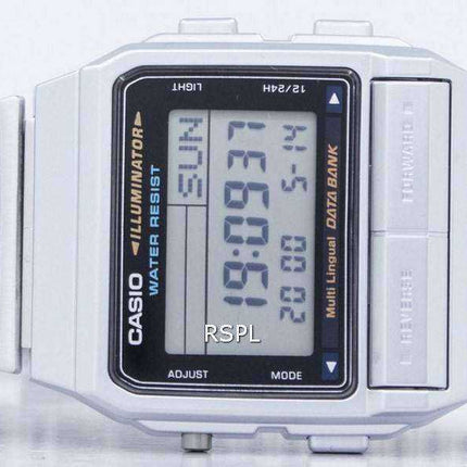 Orologio da uomo Multi-Lingual Casio Digital 5 Alarm DB-380-1DF DB380-1DF Orologio da uomo