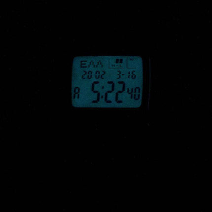 Orologio da uomo Casio Digital Tough Solar Data Bank 5 allarme DB-E30-1AVDF DB-E30-1AV