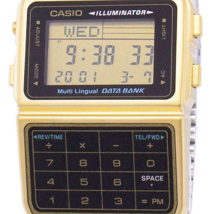 Orologio da uomo Casio Digital Steel Data Multi-Lingual DBC-611G-1DF DBC611G-1DF Orologio da uomo