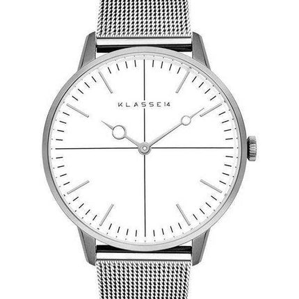 Orologio da donna Klasse14 Disco Volante quadrante bianco al quarzo DI16SR002W